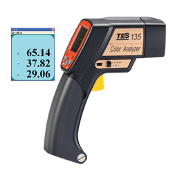 泰仕TES-135物色分析仪|TES135检色仪