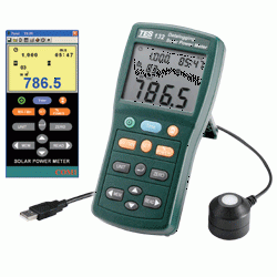 泰仕TES-132太阳能功率表|TES132记录型太阳能功率计