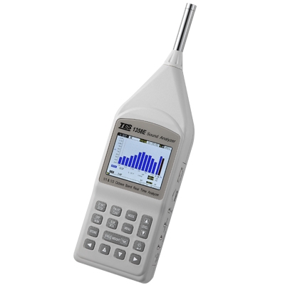 泰仕TES-1358E 1/1及1/3八音度实时音频分析仪|TES1358E噪音计