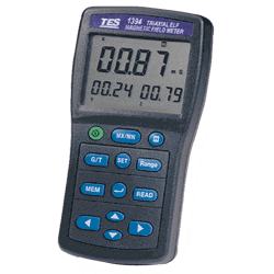 泰仕TES-1393三轴式高斯表|TES1393电磁波测试仪